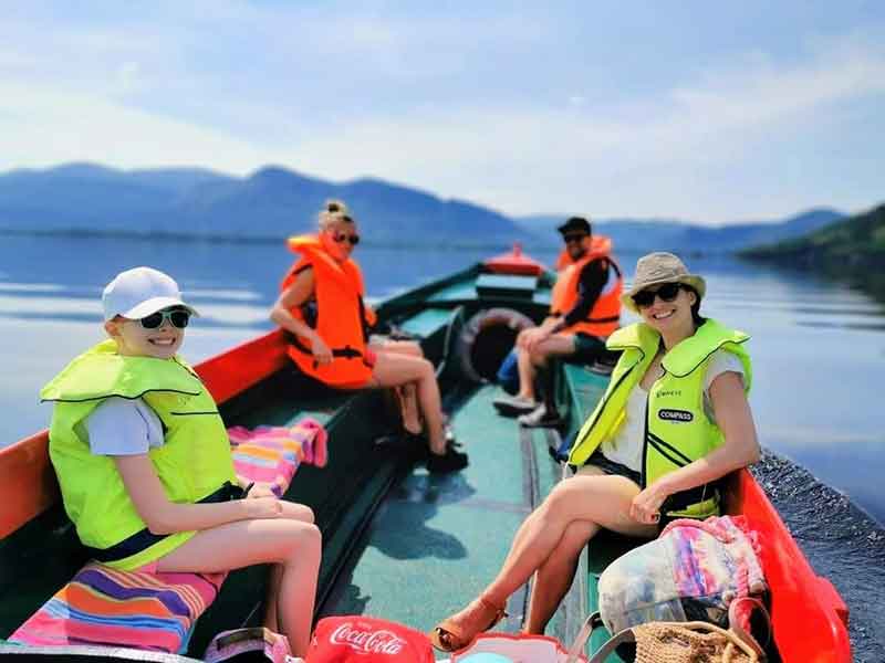 Innisfallen island boat tour Killarney